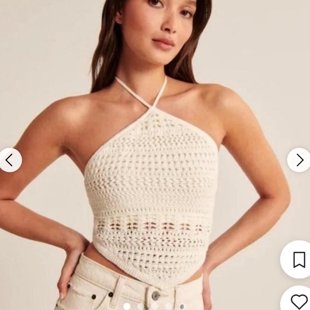 Abercrombie Crochet Top